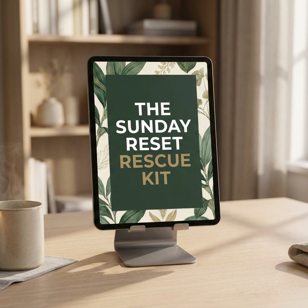 The Sunday Reset Rescue Kit